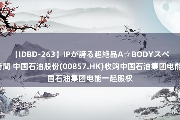 【IDBD-263】IPが誇る超絶品A☆BODYスペシャル8時間 中国石油股份(00857.HK)收购中国石油集团电能一起股权