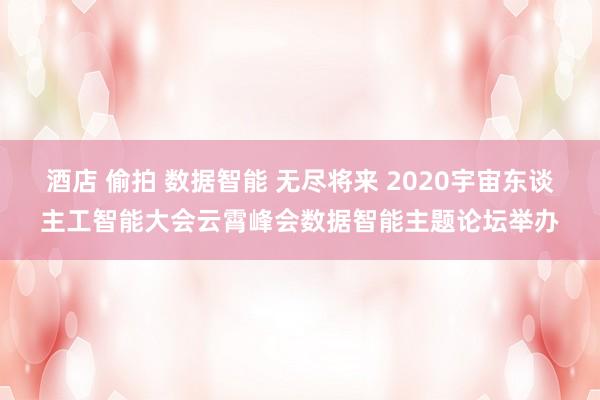 酒店 偷拍 数据智能 无尽将来 2020宇宙东谈主工智能大会云霄峰会数据智能主题论坛举办